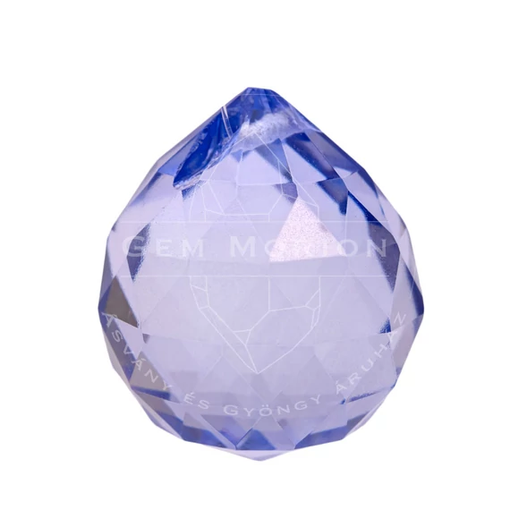 Feng Shui kristály, kék, 3 cm