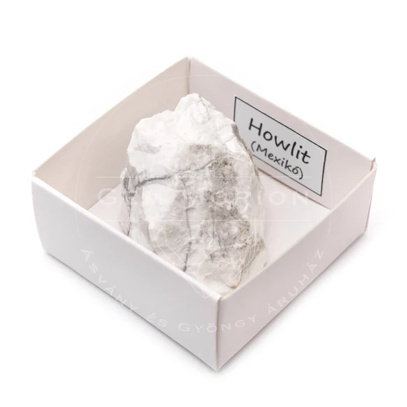 Howlit dobozos ásvány, 30-40 g