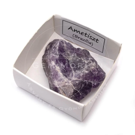 Ametiszt dobozos ásvány, 10-20 g