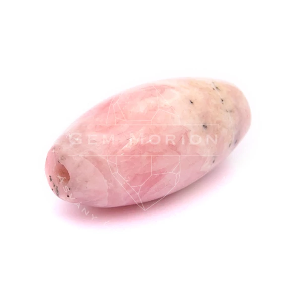 Rodokrozit rizs gyöngy, 8x16 mm