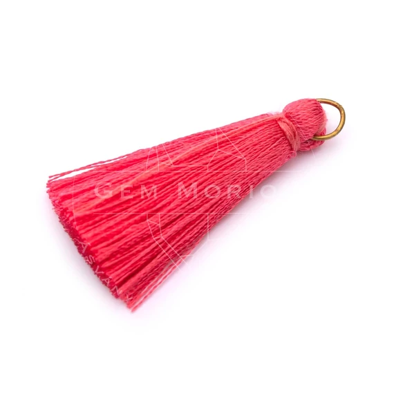 Bojt, sötétrózsaszín, cérna, 35 mm