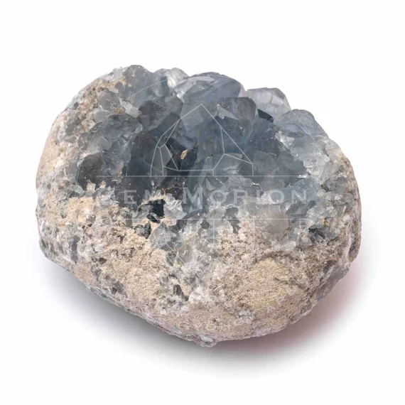Cölesztin, free form geóda, 348,5 g