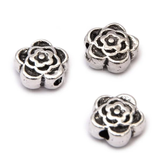 Virág köztes dísz, 7x4 mm, 10 db