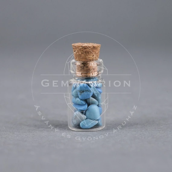 Türkinit mini ezoterikus üvegcse (18x10 mm)