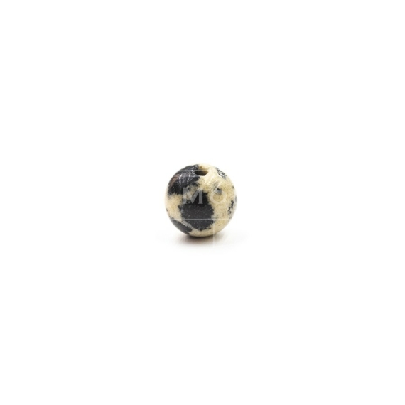 Dalmatínerkő gyöngy, 6 mm