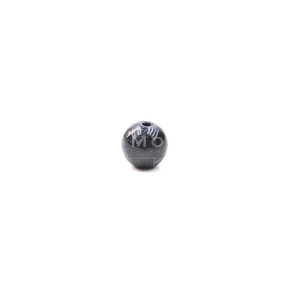Napkő (kék) szintetikus gyöngy, 6 mm