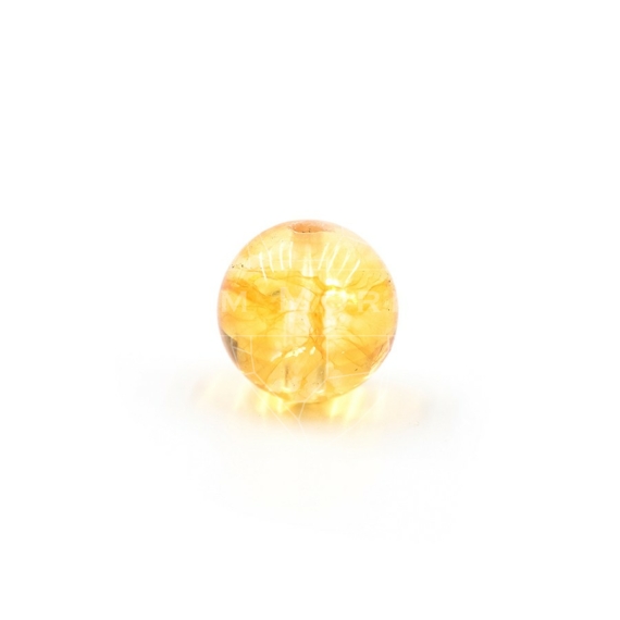 Citrin gyöngy, 8 mm