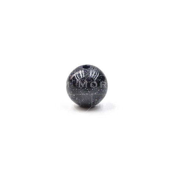 Napkő (kék) szintetikus gyöngy, 8 mm