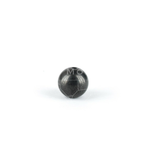 Shungit gyöngy, 8 mm