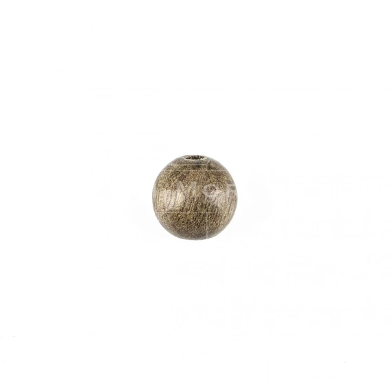 Ébenfaa golyós gyöngy, 10 mm (1 db)