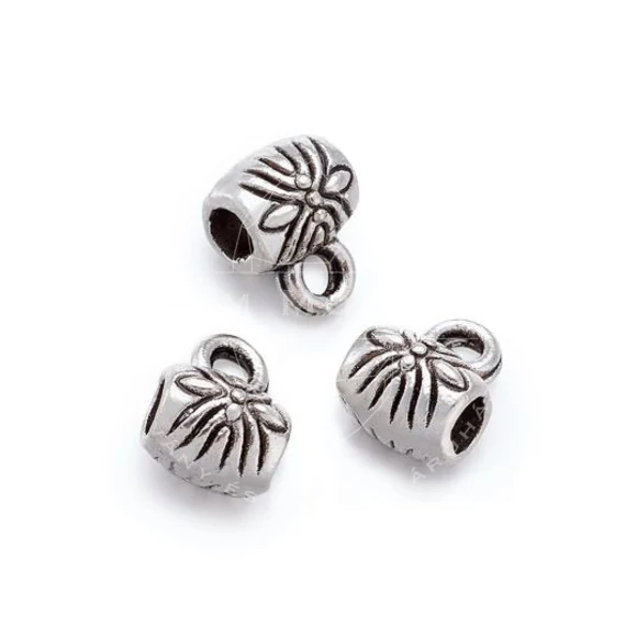 Kicsi medáltartó köztes dísz, 5,5x6 mm, 20 db