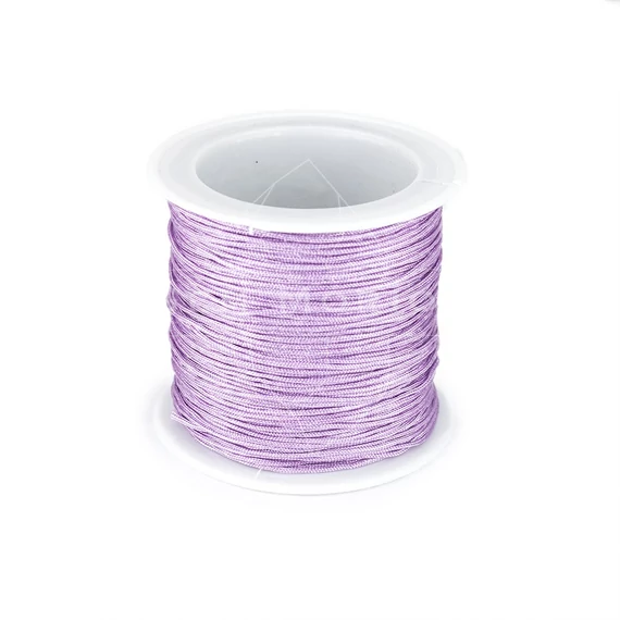 Műselyem szál (levendula) tekercsben, 0,8 mm, kb. 30 m