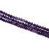 Kép 2/2 - Ametiszt fazettált golyós szál, 4 mm, A minőségű kb. 38 cm