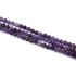 Kép 2/2 - Ametiszt fazettált golyós szál, 4 mm, kb. 38 cm