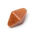 Kép 3/3 - Vörös aventurin gyöngy, 15x8 mm