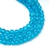Kép 1/2 - Roppantott kristály (türkizkék), 4 mm, kb. 38 cm