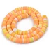 Kép 3/3 - Polymer (narancs multi) button szál, 6 mm, kb. 39 cm