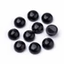 Kép 2/2 - Fekete achát cabochon kő, 6x3,5 mm (2 db)