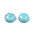Kép 2/3 - Türkinit cabochon kő, 8x4 mm (2 db)