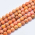 Kép 2/4 - Regalit (narancs) golyós szál, 10 mm, kb. 39 cm