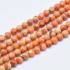 Kép 2/4 - Regalit (narancs) golyós szál, 8 mm, kb. 39 cm
