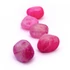 Kép 2/3 - Pink achát (színezett) világos marokkő, India, L