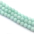 Kép 2/2 - Maláj Jáde (amazonit szín) festett golyós szál, 6 mm, kb. 38 cm