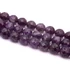 Kép 2/3 - Ametiszt fazettált golyós szál, 8 mm, kb. 39 cm