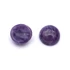Kép 2/2 - Csaroit cabochon kő, kerek, 8 mm, 2 db