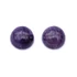 Kép 1/2 - Csaroit cabochon kő, kerek, 8 mm, 2 db