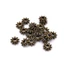 Kép 2/2 - Tárcsa köztes dísz, bronz szín, 9x3 mm, 20 db