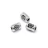 Kép 1/2 - Virágos henger köztes dísz, 3,5x5 mm (20 db)