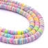 Kép 1/3 - Polymer (rózsaszín multi) button szál, 6 mm, kb. 39 cm