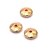 Kép 1/2 - Hematit (arany szín) button köztes dísz, 8 mm (10 db)