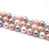 Kép 2/2 - Shell pearl (vegyes szín) golyós szál, 8 mm, kb. 20 cm