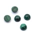 Kép 2/2 - Malachit cabochon kő, 6x3 mm (2 db)