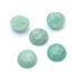 Kép 2/2 - Amazonit cabochon kő, kerek, 8 mm, 2 db