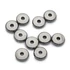 Kép 2/2 - Nemesacél button köztes dísz, 6 mm, 10 db