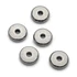 Kép 1/2 - Nemesacél button köztes dísz, 6 mm, 10 db
