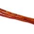Kép 2/2 - Karneol hengeres szál, 4x13 mm