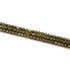 Kép 2/2 - Cirkónia golyós szál, zöld, fazettált, 3mm, kb. 38 cm