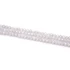 Kép 2/2 - Cirkónia golyós szál, fehér, fazettált, 3mm, kb. 38 cm