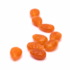 Kép 3/3 - Narancs jáde levél gyöngy, 18x12x5 mm