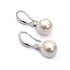 Kép 2/2 - Shell pearl fülbevaló, 27x10 mm