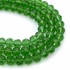 Kép 1/2 - Kristály (lime zöld) fazettált button szál, 10 mm, kb. 20 cm