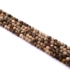 Kép 2/2 - Cappuccino jáspis matt golyós szál, 6 mm, 39 cm