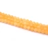 Kép 2/2 - Narancskalcit golyós szál, 6-7 mm, kb 38 cm