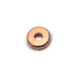 Kép 1/2 - Kerek köztes dísz, rosegold szín, 6x1,2 mm, 5 db