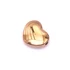 Kép 1/2 - Nemesacél (rosegold) szív köztes dísz (1 db)