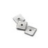 Kép 1/2 - Nemesacél lapka köztes dísz, 6x6 mm (10 db)
